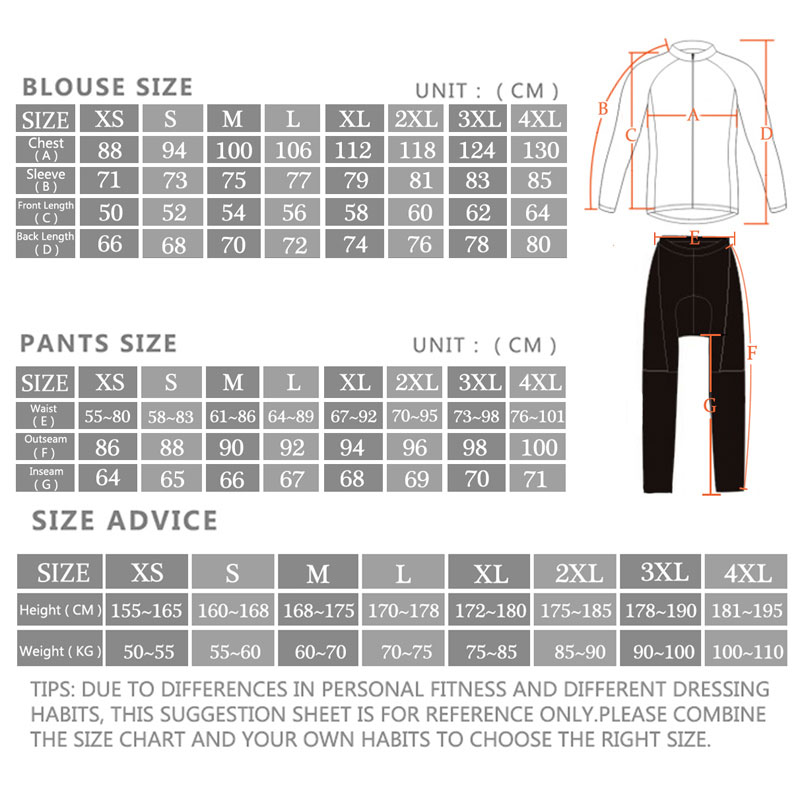 Rvouei Breathable Long Sleeve  - Cycling Bib Shorts review and price