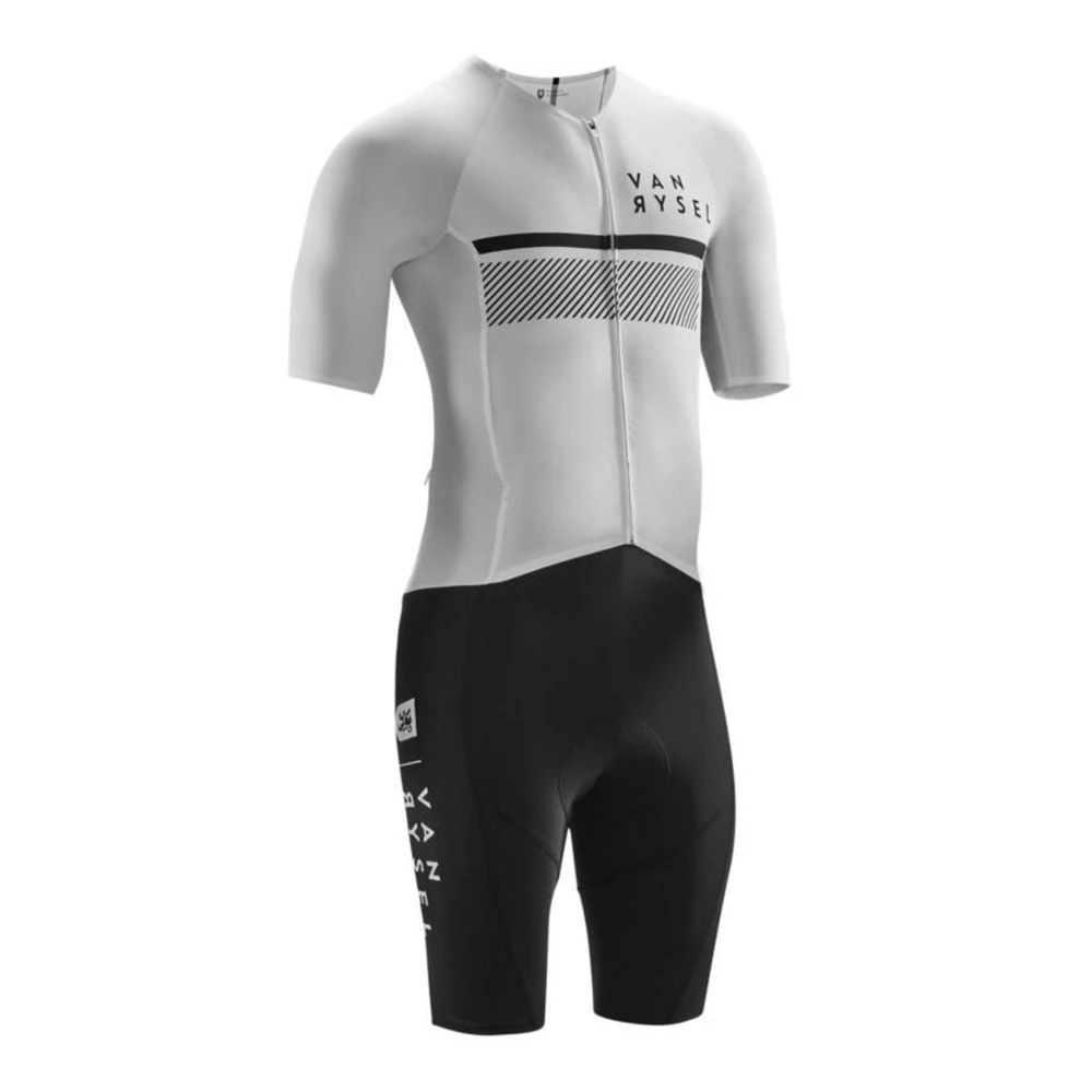 Vanrysel White/black One-piece - Cycling Gear Jersey review and price