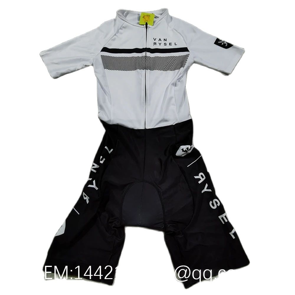 Vanrysel White/black One-piece - Cycling Gear Jersey review and price