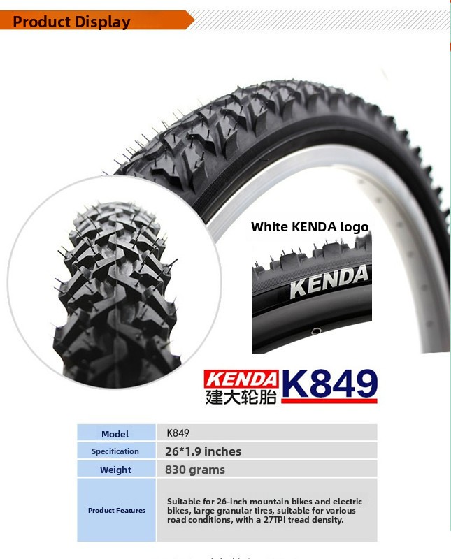 Kenda Mountain Bike Outer Tire - Cycling Gear And Equipment review and price