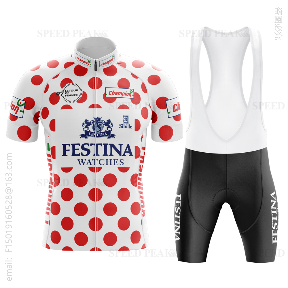 FESTINA Retro Cycling Jersey M - Cycling Bib Shorts review and price